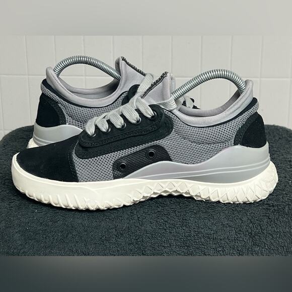 Vans City Cmt Utility Gray Black Marshmallow Skate Shoes Men’s Size 6.5 Women 8 - Picture 4 of 9